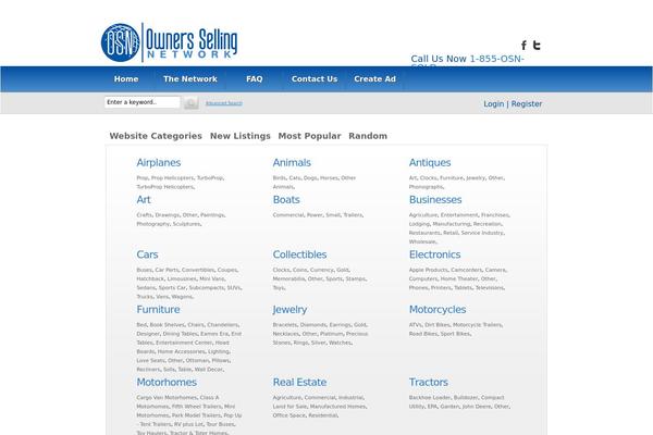 Classifiedstheme theme site design template sample