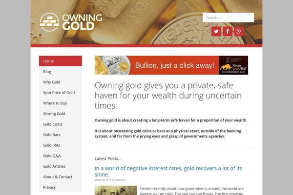 Site using Lightweight Social Icons plugin