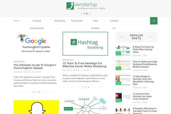 ownstartup.com site used Vancouver
