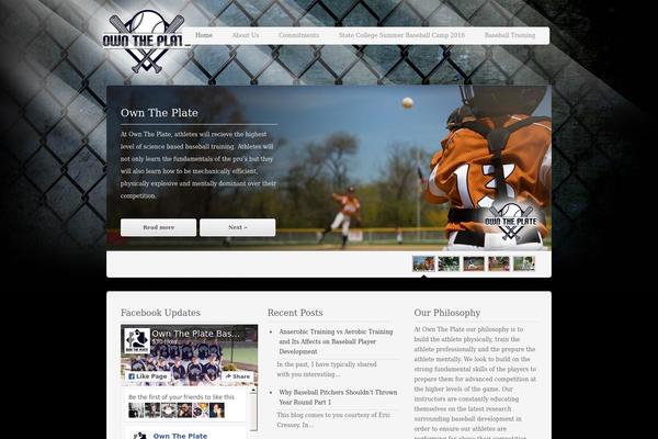 Twicet theme site design template sample