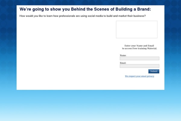 ownyourbrandonline.com site used Squeeze Theme