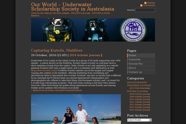 Magnus theme site design template sample