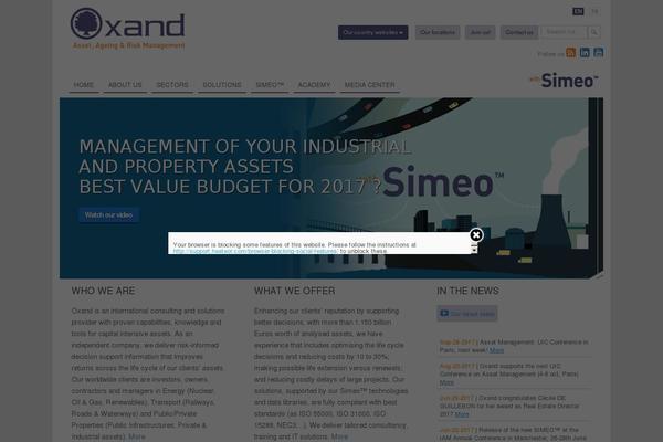 Site using Super Socializer plugin