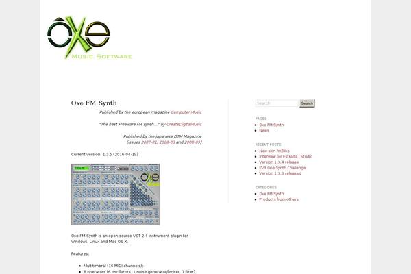 oxesoft.com site used Oxesoft