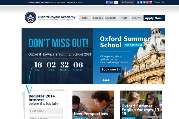 Cookie Control website example screenshot