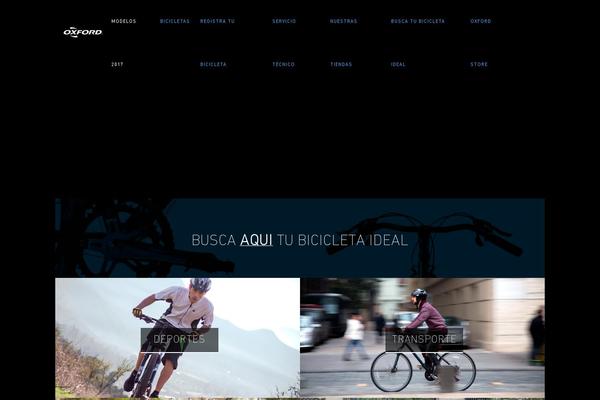 Oxford theme site design template sample