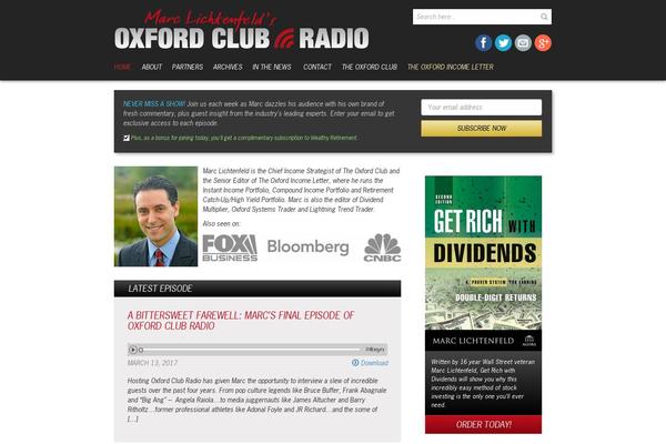 ocradio WordPress theme, websites list used ocradio theme ocradio theme websites examples