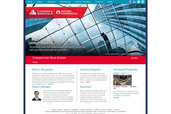 Site using WordPress Content Slide plugin