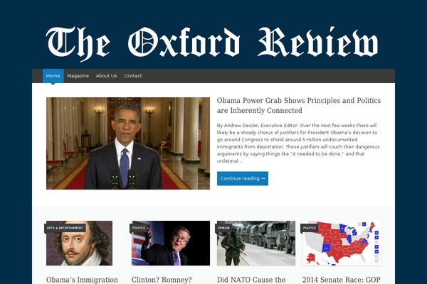 Expound theme site design template sample