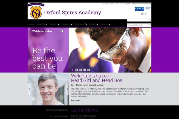 oxfordspiresacademy.org site used Osatheme