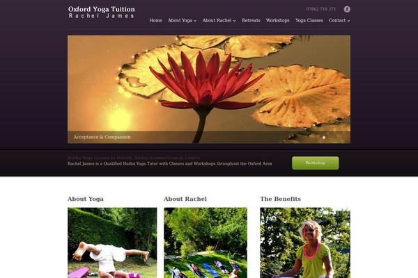 oxfordyogatuition.com site used Venture-wp