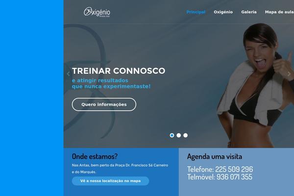 Symetrio theme site design template sample