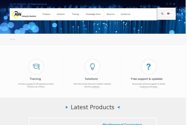 Be theme site design template sample