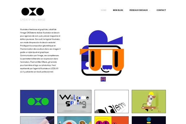 Hatch theme site design template sample