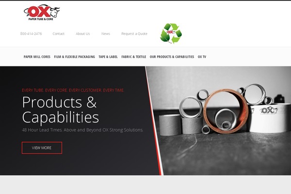 oxpapertube.com site used Ox