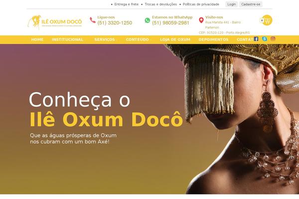 oxum.com.br site used Template