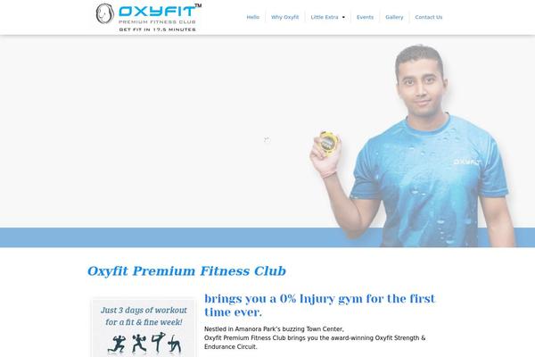 Gymboom theme site design template sample