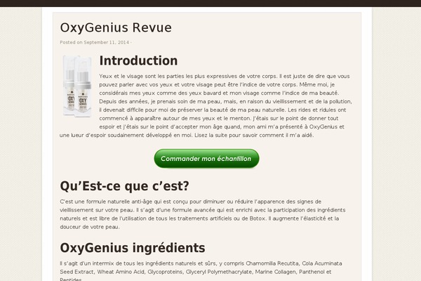 Mocha Child Theme theme site design template sample
