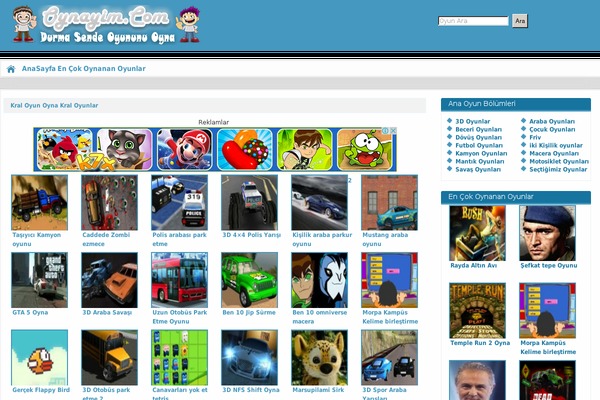 oynayim.com site used Oynayimv3
