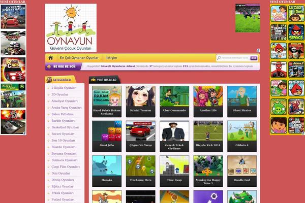 Gameportal theme site design template sample