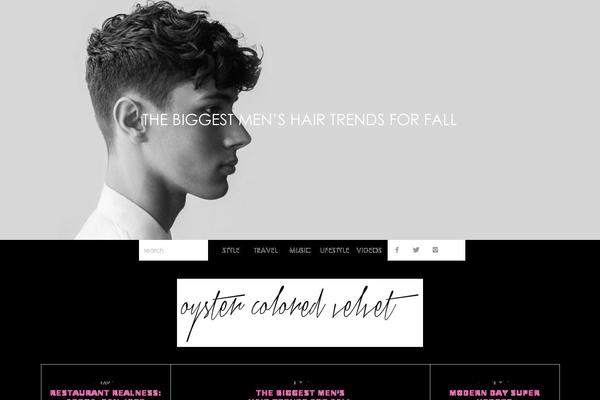 oystercoloredvelvet.com site used Pjr2016
