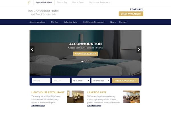 FoundationPress theme site design template sample