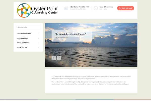 MentalPress theme site design template sample