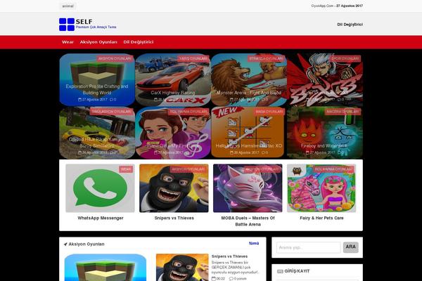 oyunapp.com site used Cutewp-pro