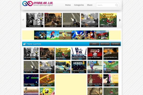 Esteem theme site design template sample