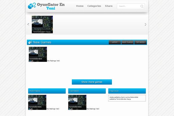 Site using Games-wp-postratings plugin