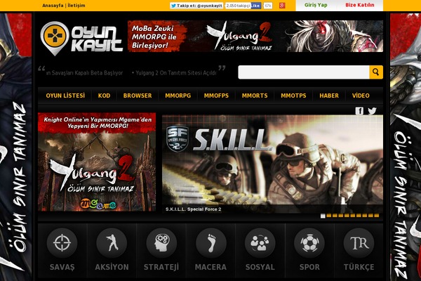oyunkayit.com site used Oyunkayit