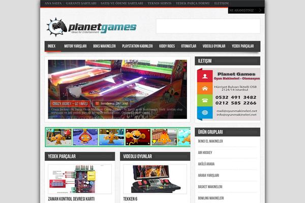 Yakamoz theme site design template sample