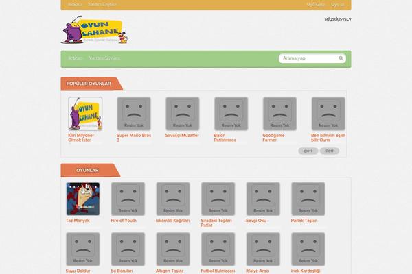 Hayaloyun theme site design template sample