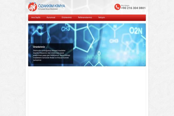 ozakkim.com site used Bpress-theme