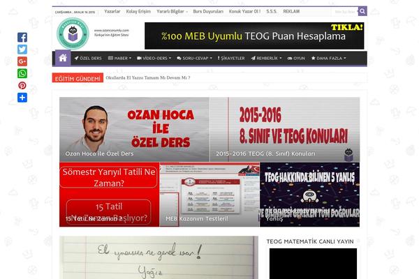 Site using Essb-display-superpostbar plugin