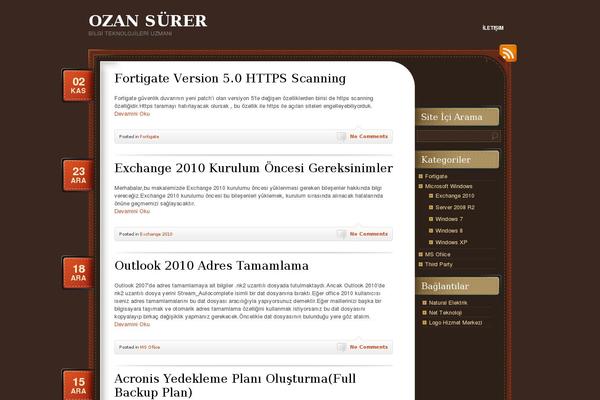 ChocoTheme theme site design template sample