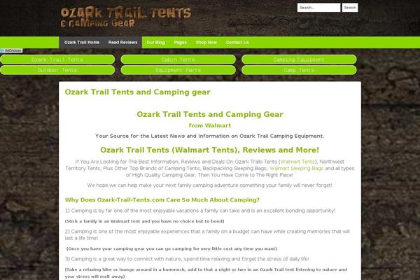 ozark-trail-tents.com site used Ultimateazon