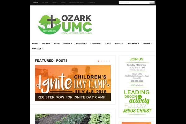 Daily Edition theme site design template sample