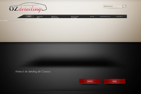 Accentuate theme site design template sample