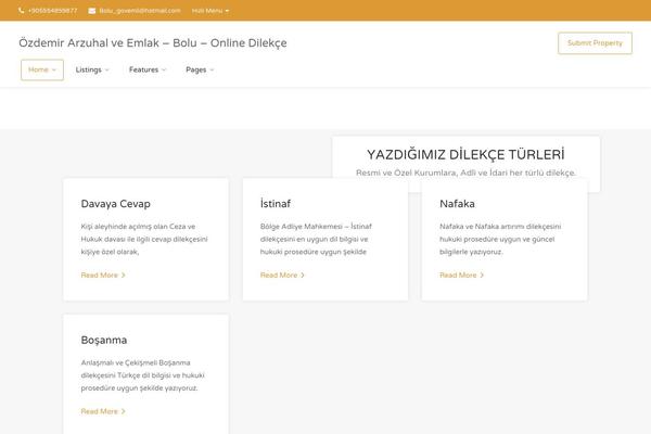 Site using Realteo plugin