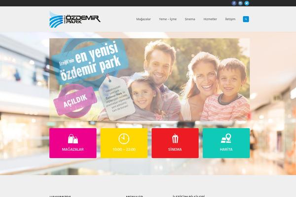 Mall theme site design template sample