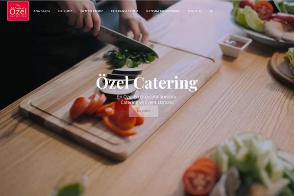 Savory theme site design template sample