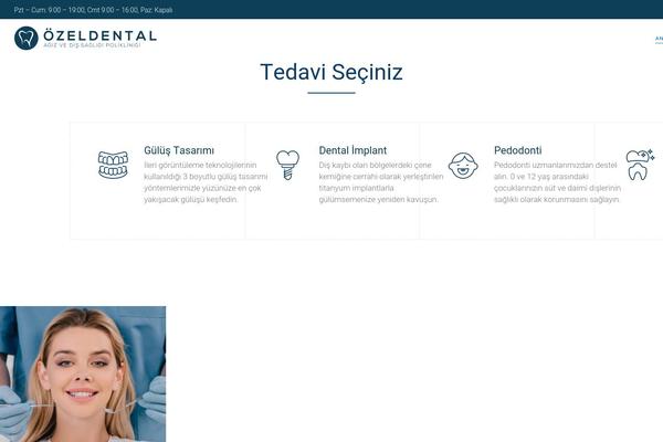 Touchup theme site design template sample