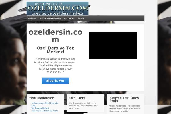 Responsive theme site design template sample