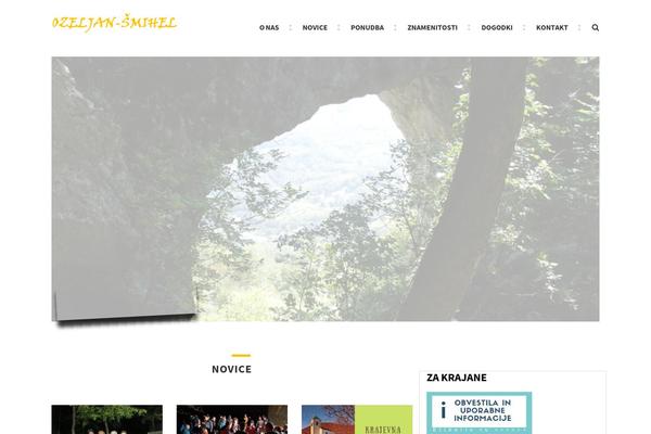 ozeljan.net site used Saturnthemes-gardenista