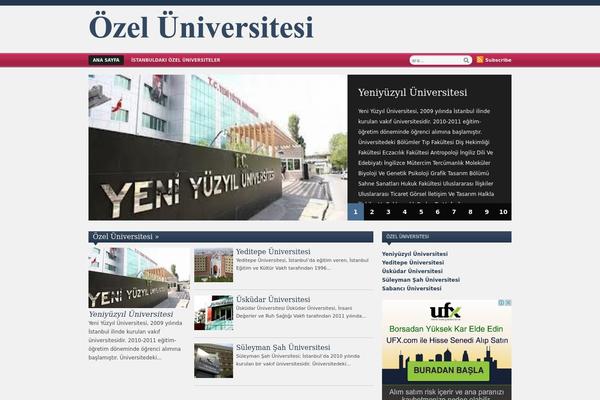 Zenko theme site design template sample