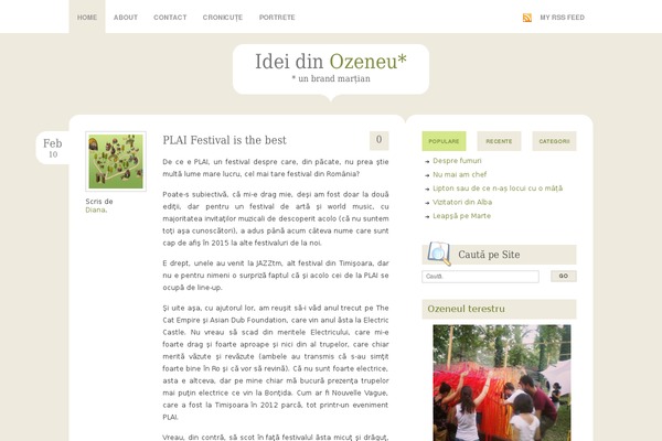 ozeneu.com site used Miniblog