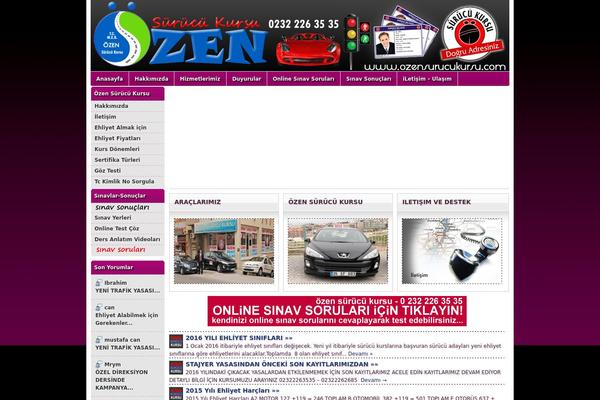 Tauren theme site design template sample