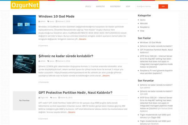 Spike theme site design template sample
