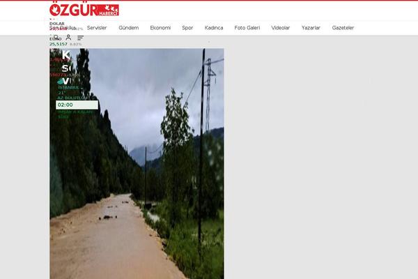 Haberadam theme site design template sample